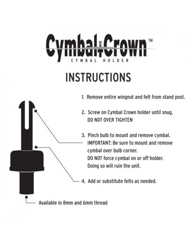 Cymbal Crown CCB6