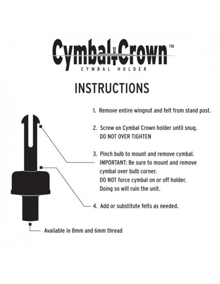 Cymbal Crown CCB6