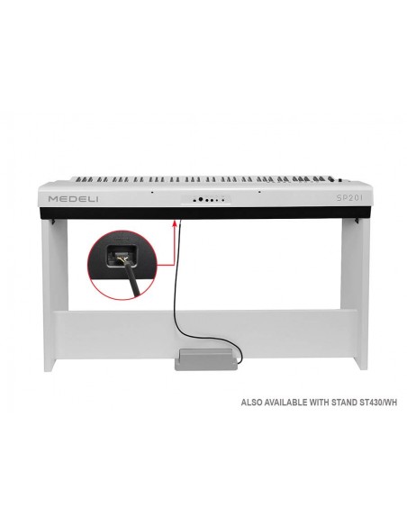 Medeli SP201/WH