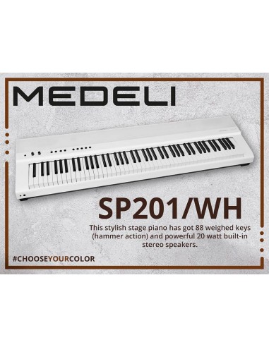 Medeli SP201/WH